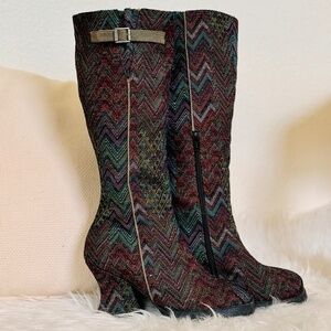 John Fleuvog Embroidered Boots